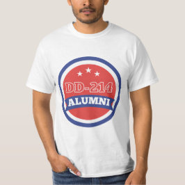 DD-214 Alumni-arméns veteranska militära Pension T Shirt