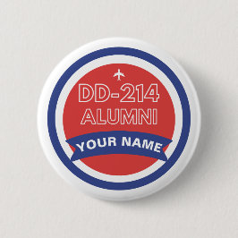 DD-214 Alumni Personlig Airforce Pension Knapp