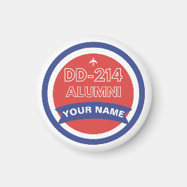 DD-214 Alumni Personlig Airforce Pension Magnet