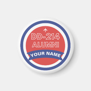 DD-214 Alumni Personlig Airforce Pension Magnet