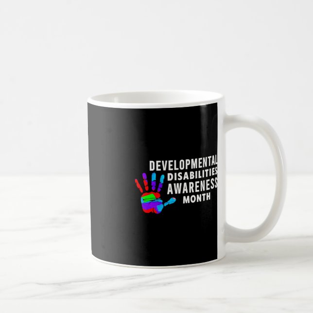 DD Awarenness - Developing Disabilities Awarenes Kaffemugg (Höger)