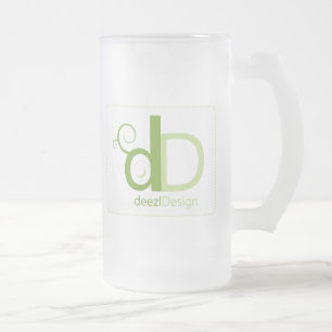 dD-logotypmugg Frostat Ölglas