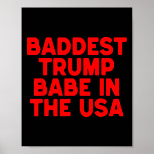 Ddest Trump Var I Usa Kläder Poster