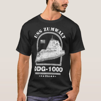 DDG1000 USS Zumwalt  T Shirt
