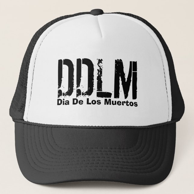 DDLM Diameter De Los Muertos HATT Truckerkeps (Framsida)