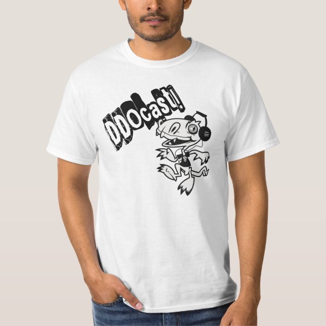 DDOcast Snagz maskotskjorta T-shirt (Framsida)