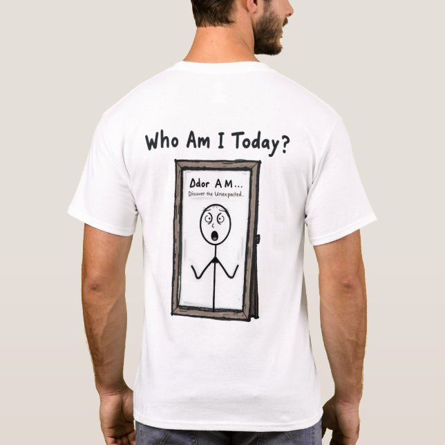 "Ddor AM.." T-shirt - En upptäcktsfärd (Baksida)