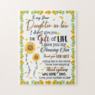 DDotter Älskare   Till min kära svärdotter Pussel