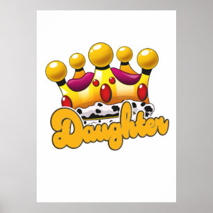 DDotter Kung krona Poster