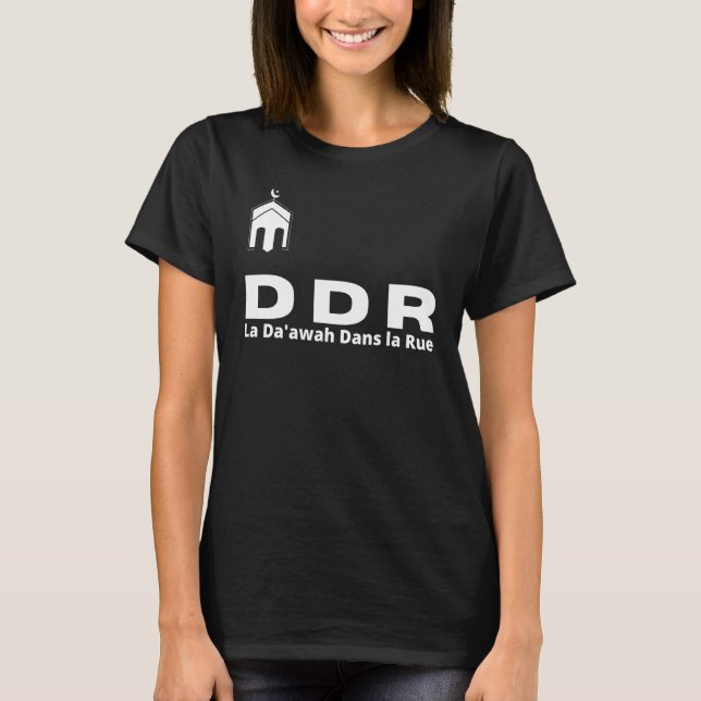 DDR Da'awah på den ivorianska muslimska stammen T Shirt (Framsida)