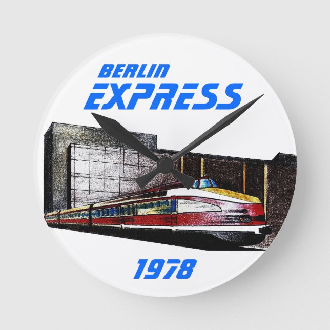 DDR Design Berlin Rund Klocka (Framsida)