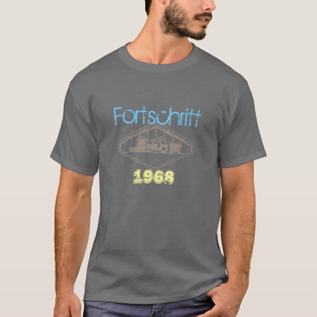 DDR Design Fortschritt Tee Shirt (Framsida)
