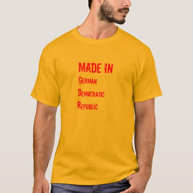 DDR Design T-shirt (Framsida)