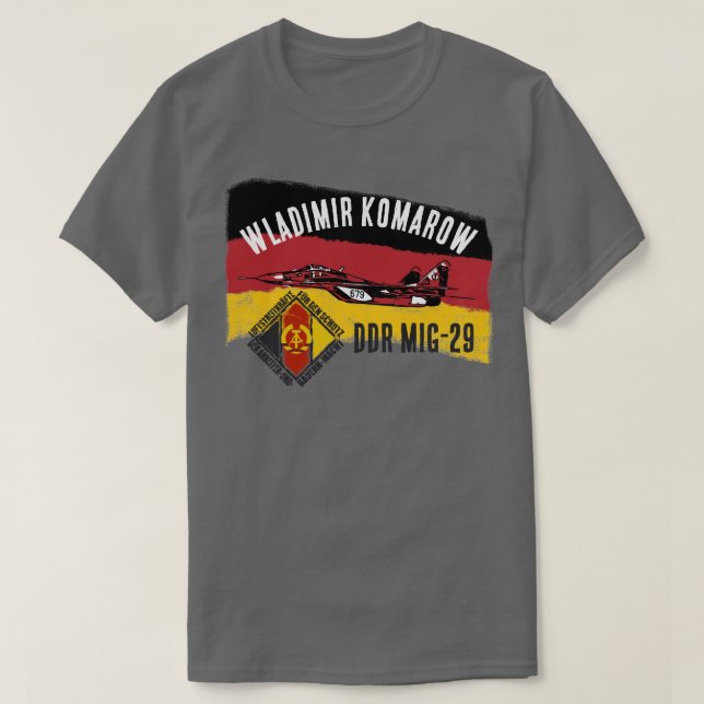 DDR MIG 29 T SHIRT (Design framsida)