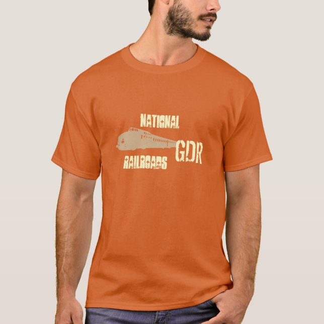 DDR Reichsbahndesign Tee Shirt (Framsida)