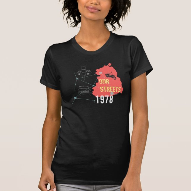DDR Verkehrsdesign. Trabbi & Co. Tee (Framsida)