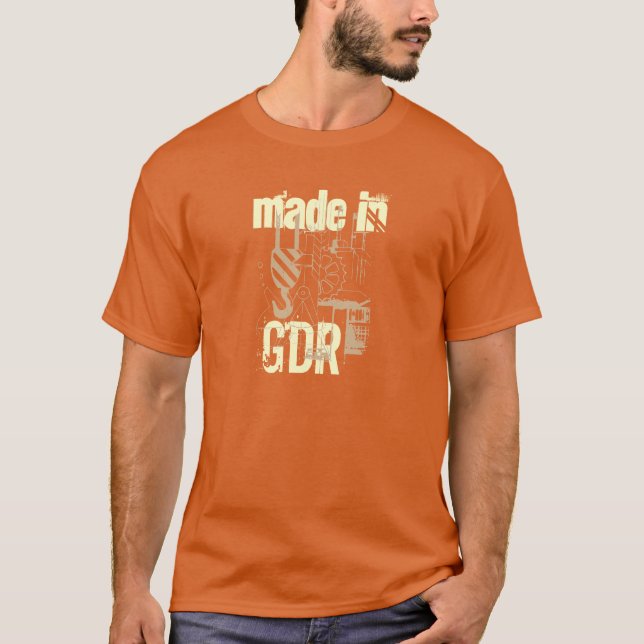 DDR Werbedesign Tee Shirt (Framsida)