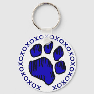 Dds jag älskar min hund!! Keychain Nyckelring