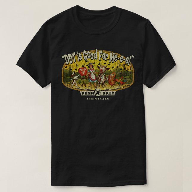 DDT är Bra för Meee 1945 T Shirt (Design framsida)