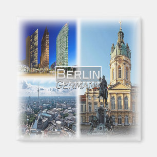 DE0114 Europe, Tyskland, Berlin, Fridge Magnet