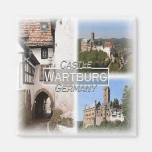DE0135 Europa, Tysklant, Wartburg, Fridge Magnet