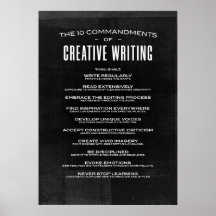 De 10 budskapen från Kreativet Writing