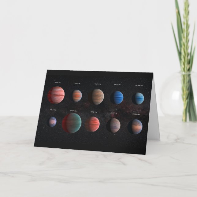 De 10 Hetterna Jupiter WASP-förklaringarna Kort (Framsida)
