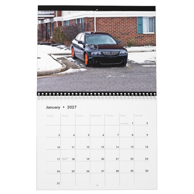 De 12 månaderna av BullSchmidt Kalender (Jan 2027)