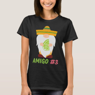De 3 Amigos Cinco De Mayo Amigo #1 Group Matching T Shirt