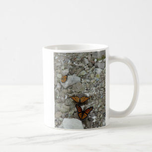 De 3 fjärilarna kaffemugg