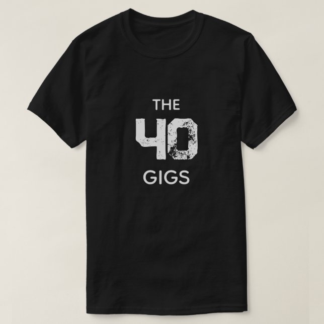 DE 40 GIGABYTE T SHIRT (Design framsida)