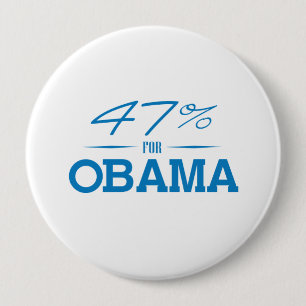 DE 47 PROCENTNA FÖR OBAMA - .PNG KNAPP