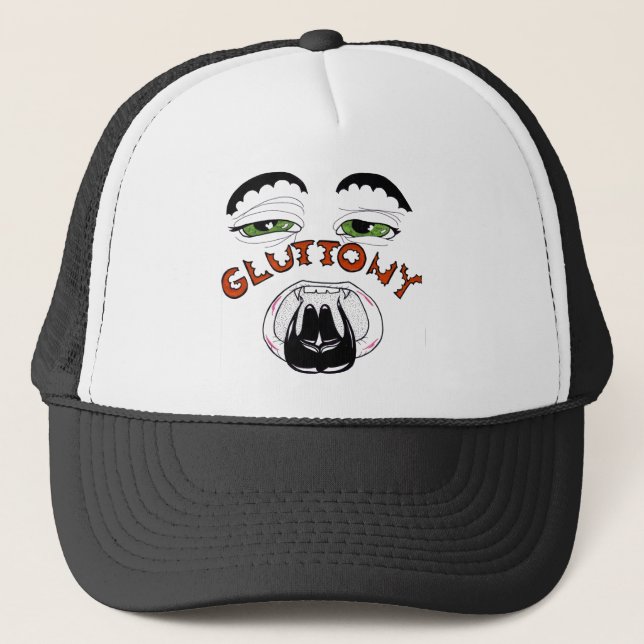 De 7 dödssynderna — Gluttony Cap Keps (Framsida)