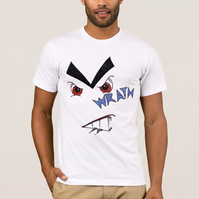 De 7 dödssynderna — Vrede T Shirt (Framsida)