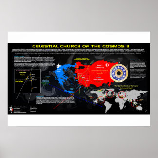 De 7 kyrkorna i Asien - Cosmic Mönster 2 Poster