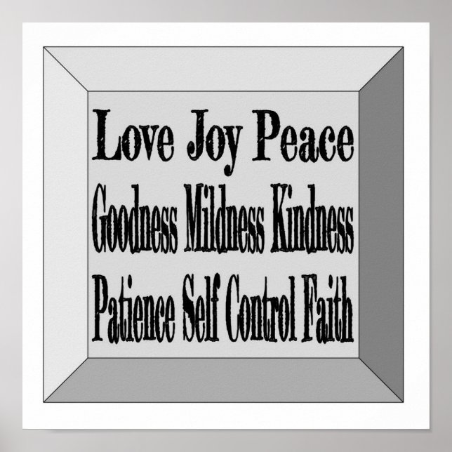 De 9 frukterna poster (Framsidan)