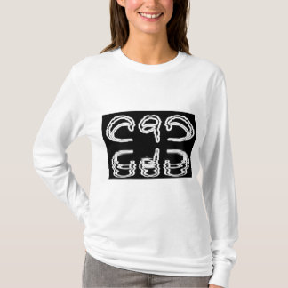 De 9 ljusreflexernas kyrka Logotyp T Shirt