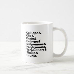 De 9 musslorna har blivit populära genom grekisk m kaffemugg
