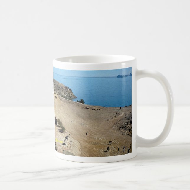 De Abu Simbel tempelen, egyptenöken Kaffemugg (Höger)
