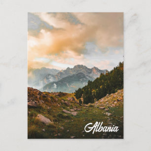 De albanska alperna vykort