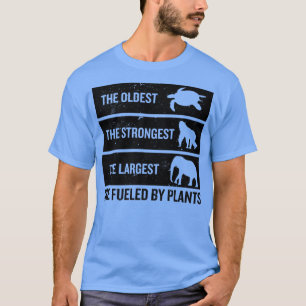 De äldsta är de starkaste som flödas av t shirt