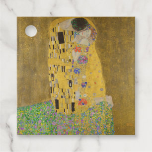 De älskandes kyss av Gustav Klimt Gåvor Etiketter