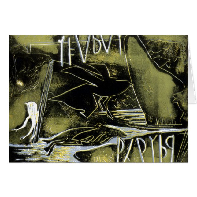 De ändrande århundradena hälsningskort (Framsidan Horizontal)