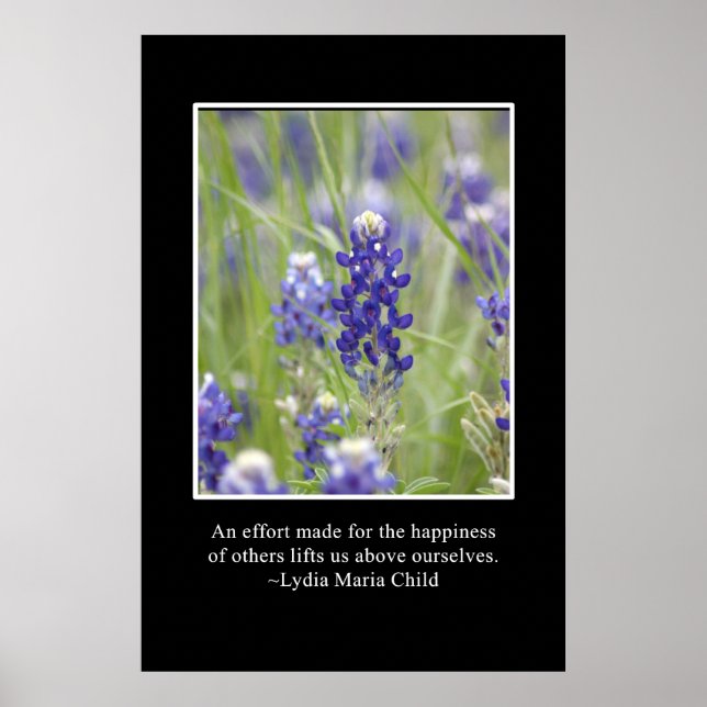 De andras lycka hissar oss över oss själva poster (Framsidan)