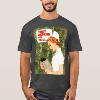 De är beroende av att du poster propaganda från Nu T Shirt