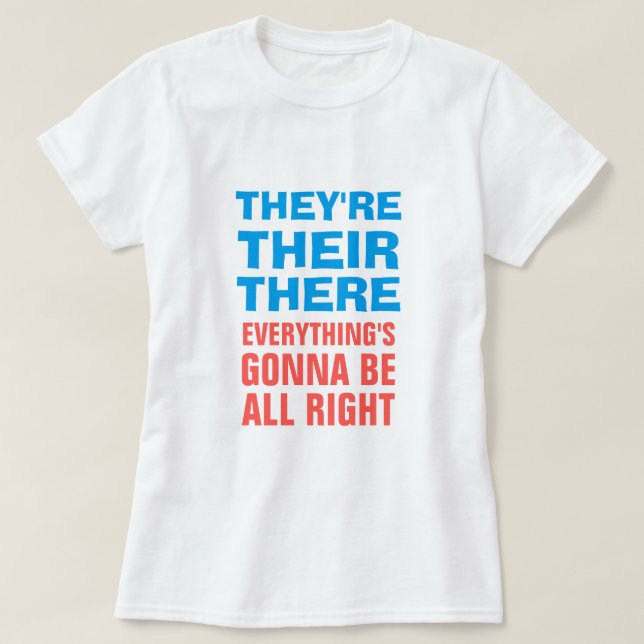 De är deras där tee (Design framsida)