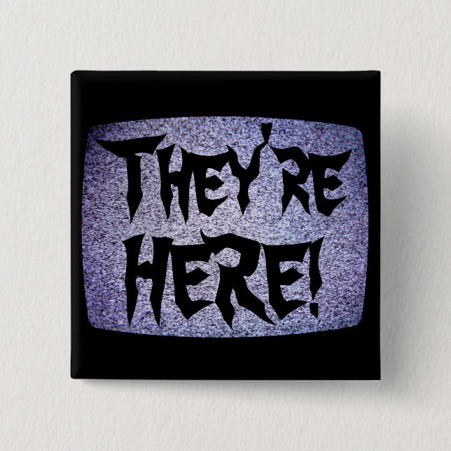 De är HÄR! Knapp (Framsida)