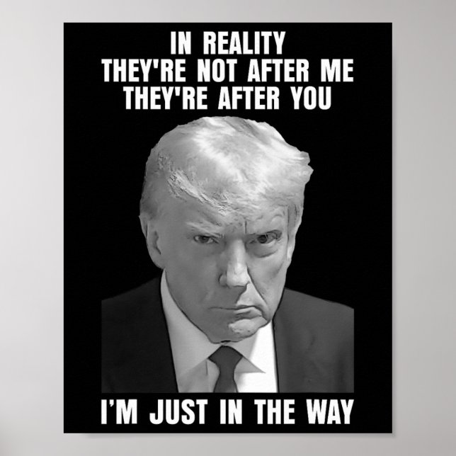 De är inte efter mig efter dig Trum Poster (Framsidan)