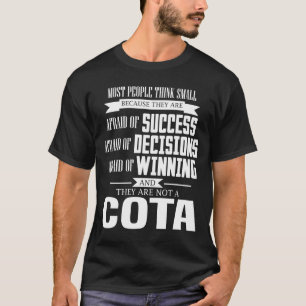 De är inte en COTA-tröja. T Shirt