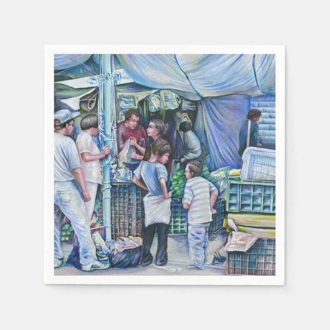 De är inte flickor, de är kvinnor pappersservett (Framsidan)